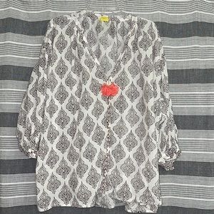 Roberta Roller Rabbit Boho Top. NWOT.